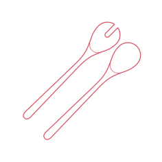 Objects Cooking Utensils Ikea Gronsaker Salad Serving Set Vinyl Svg File, Free Vectors File